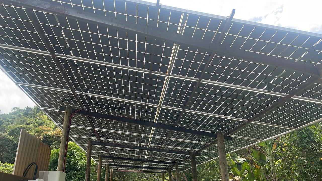 imagem de um dos projetos de energia solar desenvolvidos pela G4